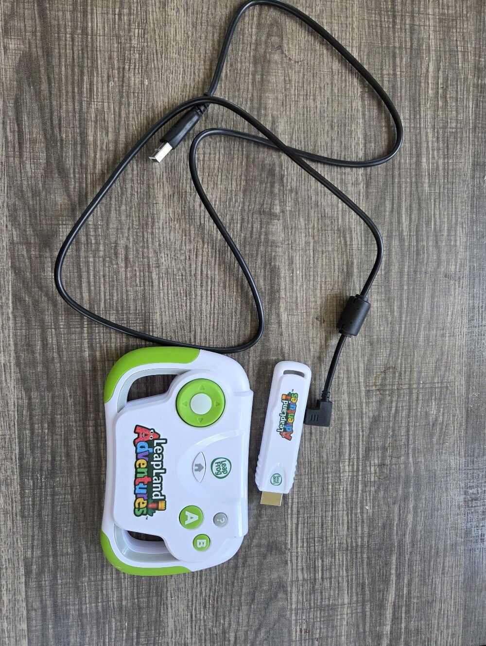 LeapLand Adventure Console- White & Green